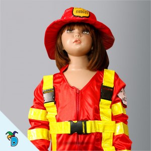 Disfraz Bombero Niña